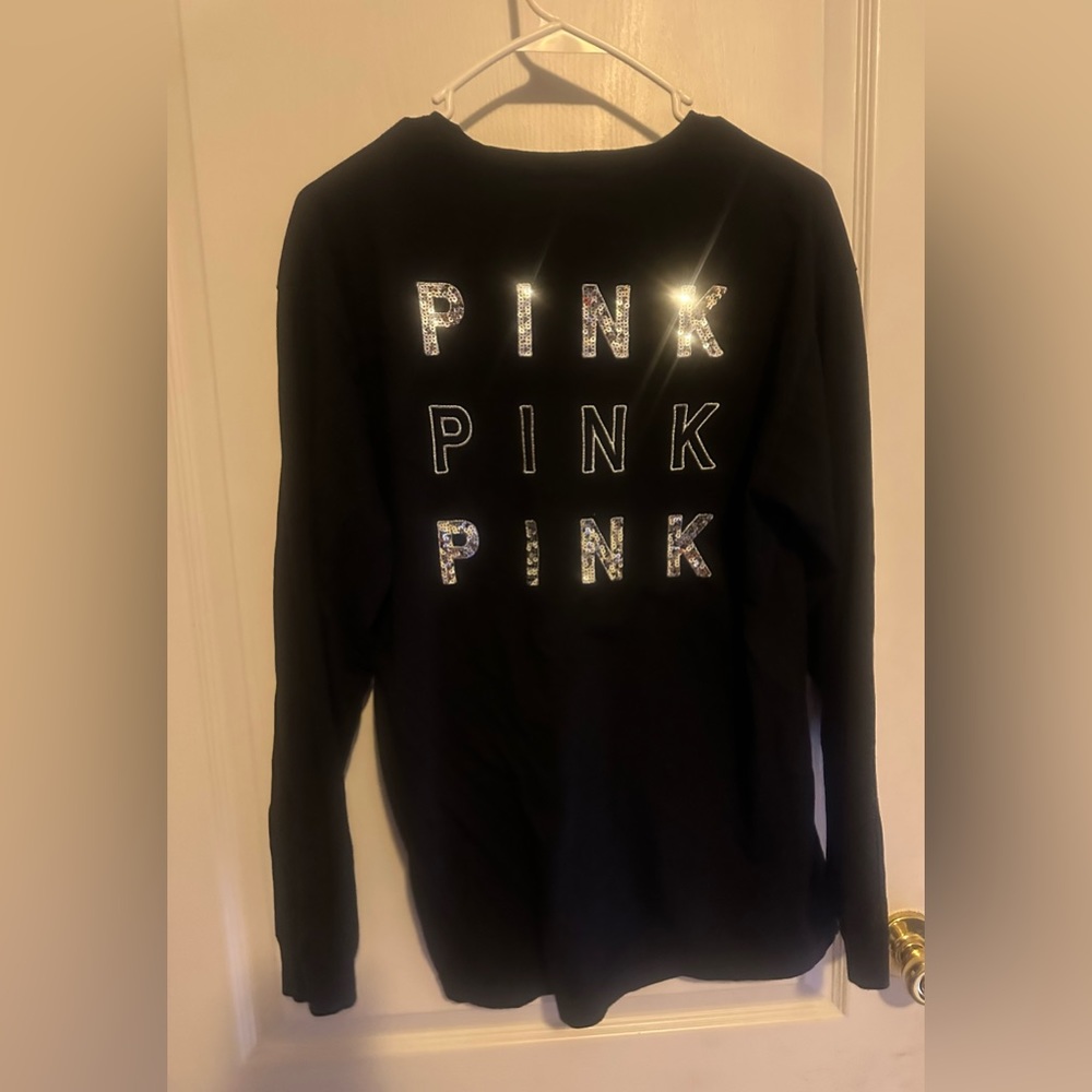 OVERSIZED LONG SLEEVE PINK TEE